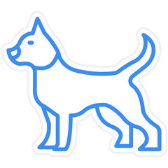Dog Icon Style
