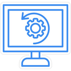 Agile Software Development Icon Style