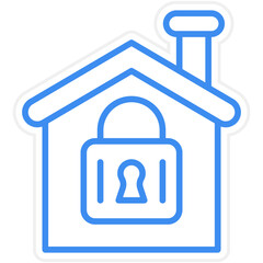 Home Security Icon Style