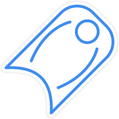 Bodyboarding Icon Style