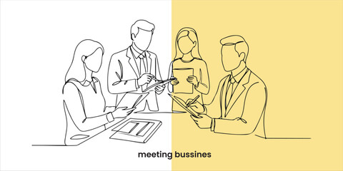 Prenuptial agreement continuous single line art drawing sketch on white background