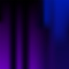 Soft blur abstract black background with purple and blue gradient line effect. Wallpaper design