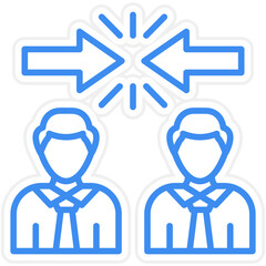 Conflict Of Interest Icon Style