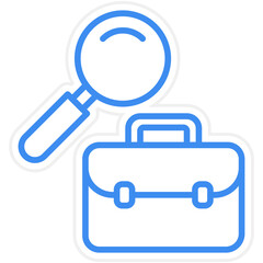 Job Searching Icon Style
