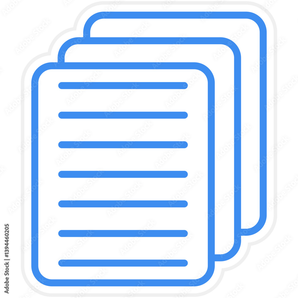 Poster documentation icon style