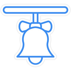 Easter Bell Icon Style