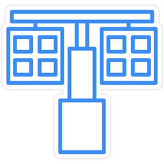 Stadium Lights Icon Style