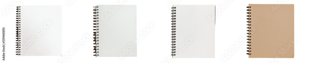 Poster minimalist mockups of various notebook designs showcasing simplicity and elegance in stationery pres