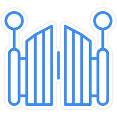 Entry Gate Icon Style
