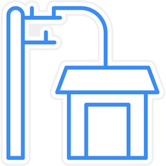 Power Housing Icon Style