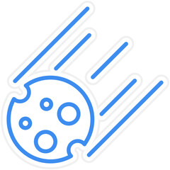 Asteroid Icon Style