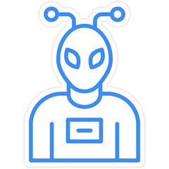 Alien Icon Style