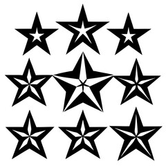 Star Icon Vector Illustration for Design and Web Use