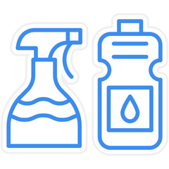 Cleaning Product Icon Style