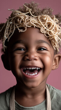 Spaghetti Crown Joyful Mess of Childhood