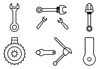  Bike repair line art tips for fixing common bike issues