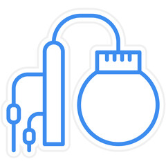 Gas Industry Icon Style