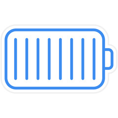High Battery Icon Style
