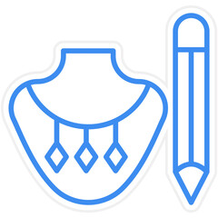 Jewelry Design Icon Style