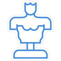 Obraz premium Sculpture Icon Style