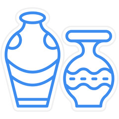 Pottery Ceramics Icon Style