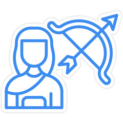 Acher Lady Icon Style
