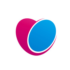  Abstract Heart Shape Design