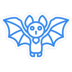 Bat Icon Style