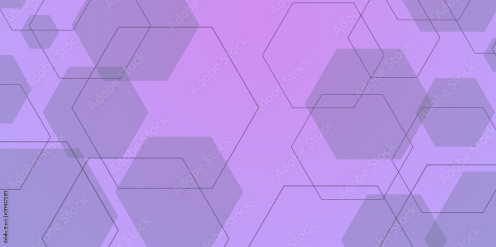 Poster white and pink technology hexagonal abstract background. vector abstract graphic design banner patte
