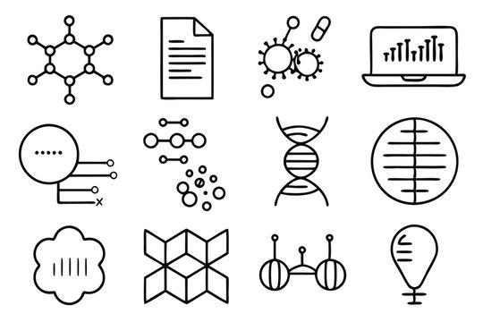 bioinformatics line art decoding genomes to enhance disease understanding