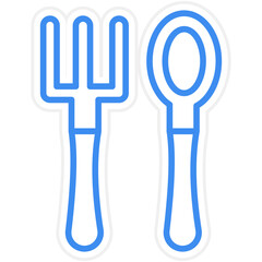 Baby Crockery Icon Style