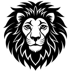 lion head vector illustration
