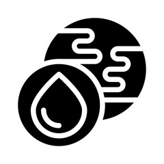 Earth glyph icon