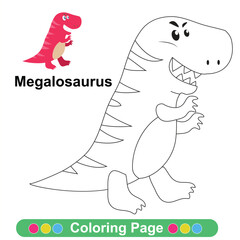 Coloring worksheet page. Educational printable coloring worksheet. Printable activity page for children 