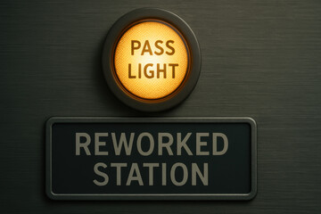 pass light indicates reworked station that is not good for current concept of operations