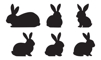 bunny rabbit silhouette