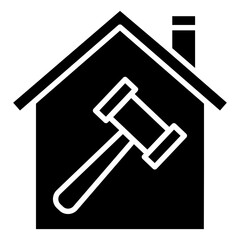 House Auction Icon