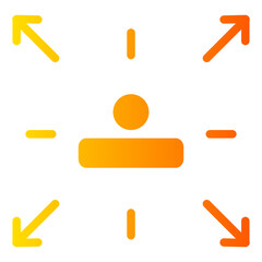 opportunity gradient icon