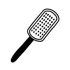 Cheese grater doodle vector sketch
