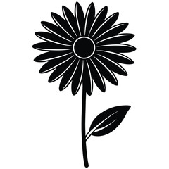 oxeye daisy, orchid, oleander, flower logo