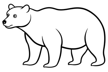 Elegant Addax antelope silhouette in minimalist line art vector style. This clean and modern wildlife design features the distinctive curved horns and sleek profile of the desert-dwelling Addax, 