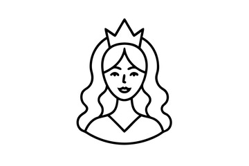 Elegant Addax antelope silhouette in minimalist line art vector style. This clean and modern wildlife design features the distinctive curved horns and sleek profile of the desert-dwelling Addax, 