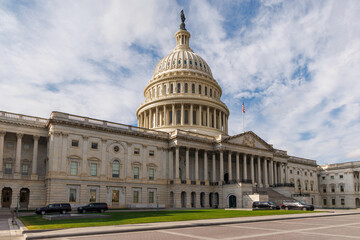 The iconic United States Capitol building, an emblem of American democracy