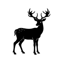 Deer Silhouette vector illustration