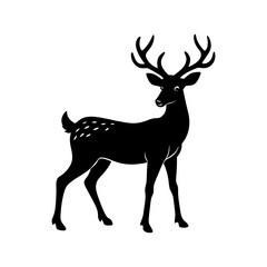 Deer Silhouette vector illustration