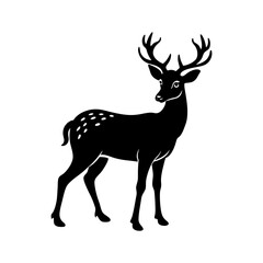 Deer Silhouette vector illustration