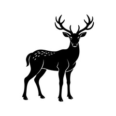Deer Silhouette vector illustration