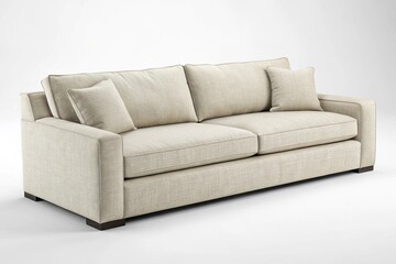 Fototapeta premium sofa isolated on white