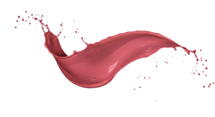 Vibrant Pink Paint Splash - Creative Art Supplies 2025 - Abstract Painting Ideas with Liquid Color Splatter