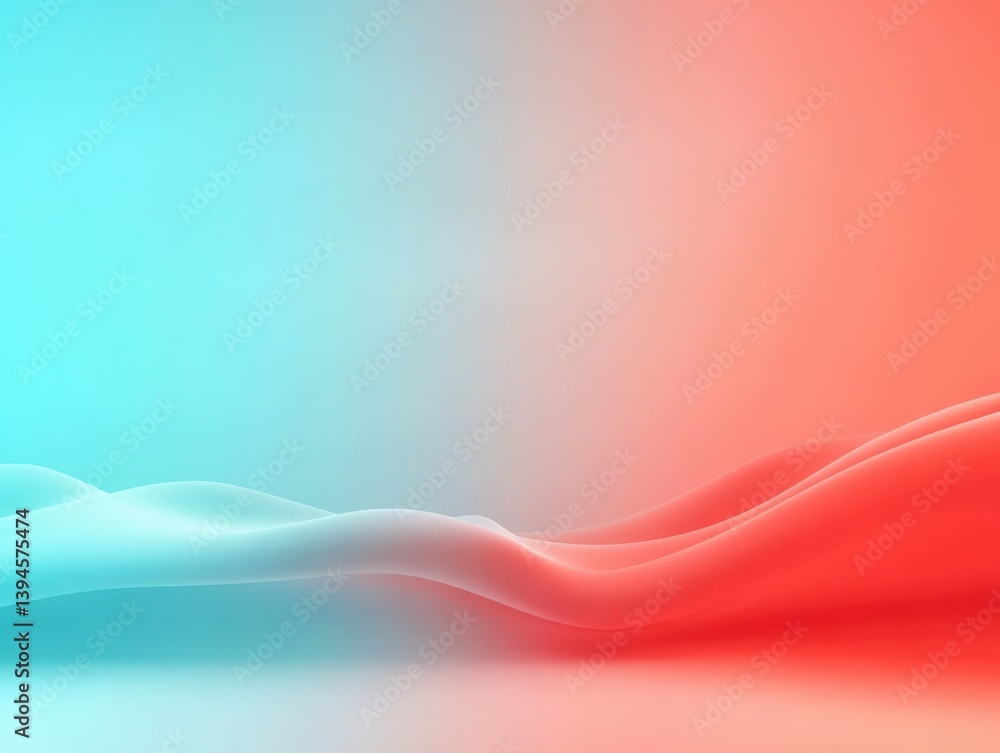 Poster abstract gradient background design